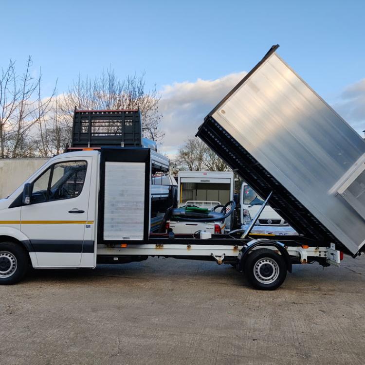 Sprinter Waste Truck with Roof & Toolbox